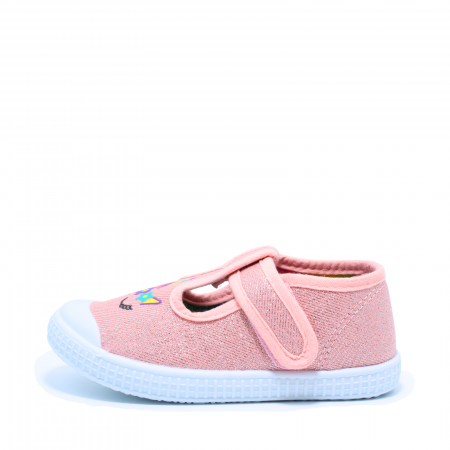 Toate produsele - Papuci cu velcro fete Street Life 272933, roz , marimi 25-30